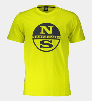 North Sails T-shirt Mens Yellow