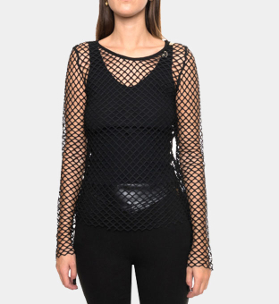 Mangano Top Womens Black