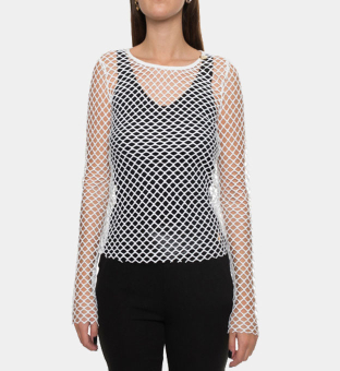 Mangano Top Womens White
