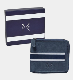 Crew Clothing Wallet Mens Navy