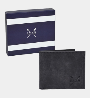 Crew Clothing Wallet Mens Black