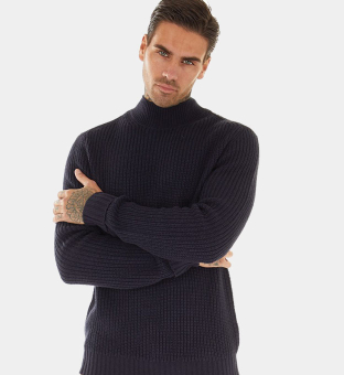 Ben Sherman Jumper Mens Navy