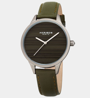 Akribos Xxiv Watch Womens Green
