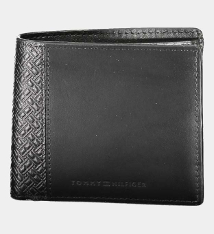 Tommy Hilfiger Wallet Mens Dark Black