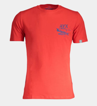 Avx Avirex Dept T-shirt Mens Red