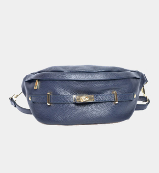 Anna Luchini Crossbody Bag Mens Navy Blue