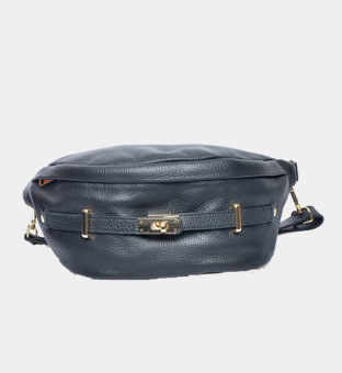 Anna Luchini Crossbody Bag Mens Black Blue