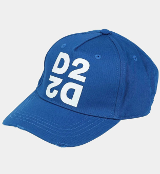 Dsquared2 Cap Mens Royal Blue