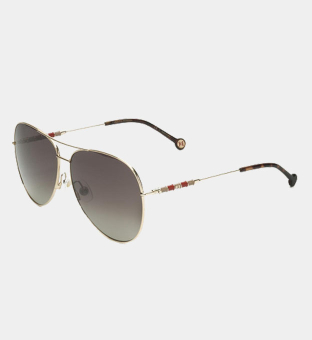 Carolina Herrera Sunglasses Womens Gold Green