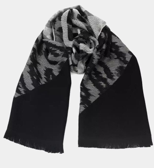 Cavalli Class Scarf Mens Gray