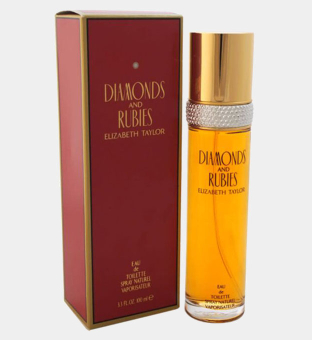Elizabeth Taylor Fragrance Womens Orange Silver Gold 