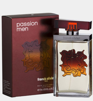 Franck Olivier Fragrance Mens Burgundy Silver