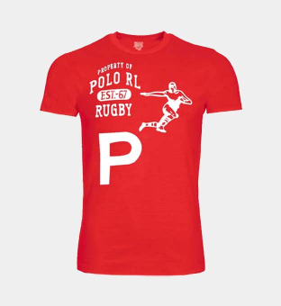 Ralph Lauren Rugby T-shirt Mens Red