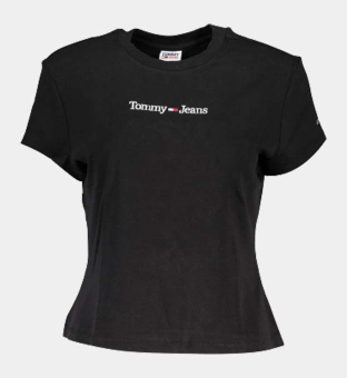 Tommy Hilfiger T-shirt Womens Black