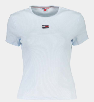 Tommy Hilfiger T-shirt Womens Light Blue