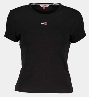 Tommy Hilfiger T-shirt Womens Dark Black