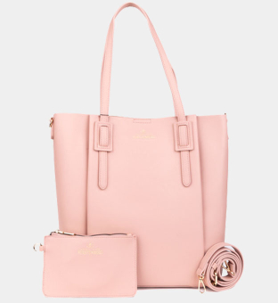 Egon Von Furstenberg Shoulder Bag Womens Nude Pink