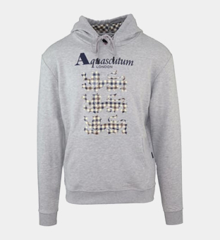 Aquascutum Hoody Mens Grey