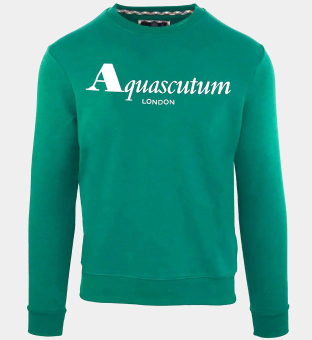 Aquascutum Sweatshirt Mens Green