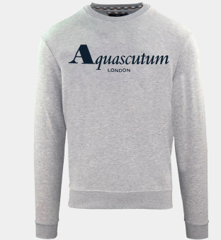 Aquascutum Sweatshirt Mens Grey
