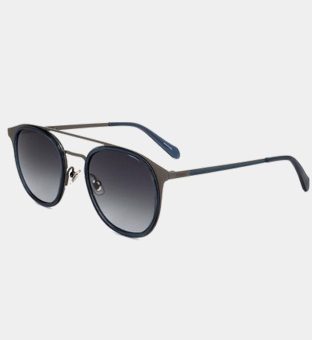 Fossil Sunglasses Mens Matte Dark Ruthenium