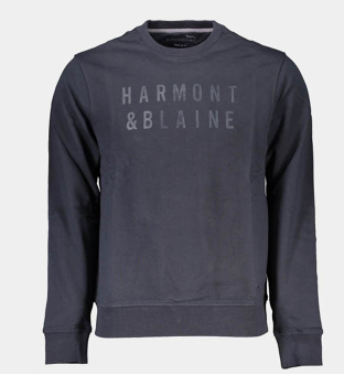 Harmont & Blaine Sweatshirt Mens Blue