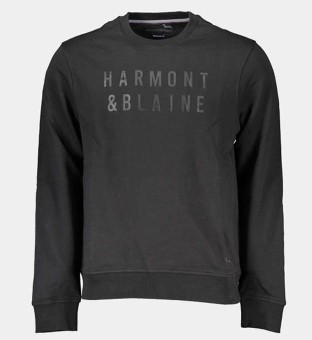 Harmont & Blaine Sweatshirt Mens Black