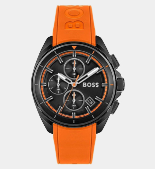 Hugo Boss Watch Mens Orange Black