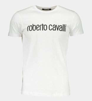 Roberto Cavalli T-shirt Mens White