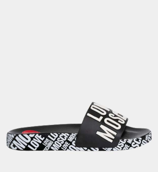 Love Moschino Flip Flops Womens Black