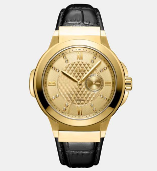 JBW Watch Mens Gold Black
