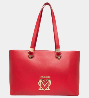Love Moschino Shopping Bag Womens Red