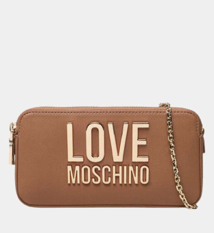 Love Moschino Clutch Bag Womens Brown