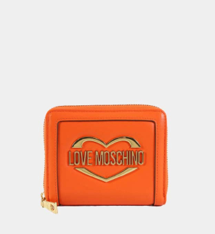 Love Moschino Wallet Womens Orange