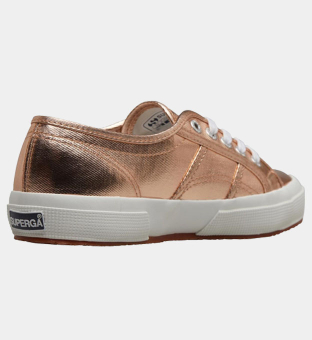 Superga Canvas Pumps Womens Rose Gold White 