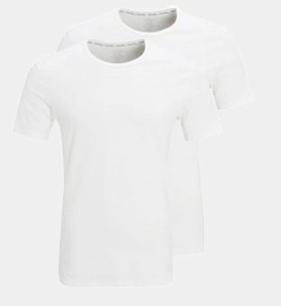 Calvin Klein 2 Pack T-shirts Mens White