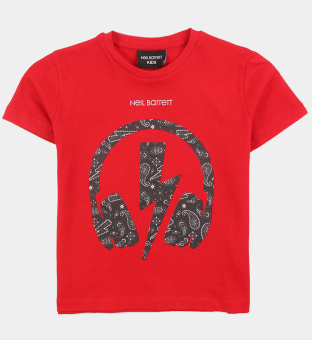 Neil Barrett T-shirt Kids Red