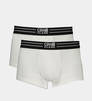 Cavalli Class 2 Pack Boxers Mens White
