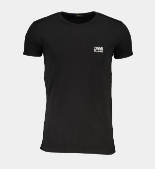 Cavalli Class T-shirt Mens Black