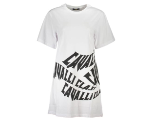 Cavalli Class Dress Womens White