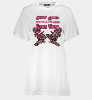 Cavalli Class Dress Womens White