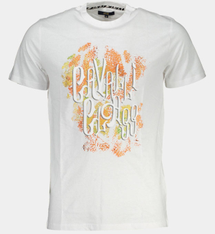 Cavalli Class T-shirt Mens White