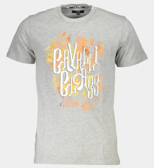 Cavalli Class T-shirt Mens Grey