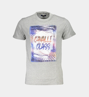 Cavalli Class T-shirt Mens Grey