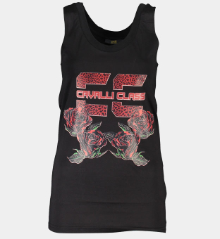 Cavalli Class T-shirt Womens Black