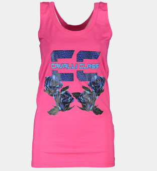 Cavalli Class T-shirt Womens Pink