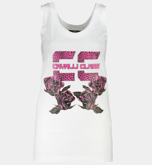 Cavalli Class T-shirt Womens White