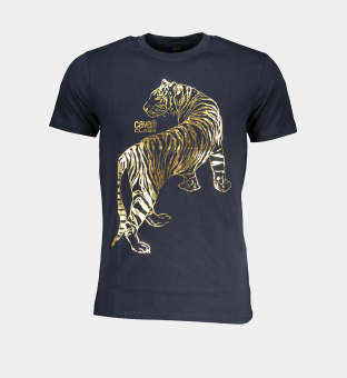 Cavalli Class T-shirt Mens Blue