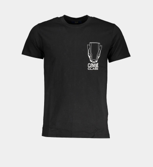 Cavalli Class T-shirt Mens Black