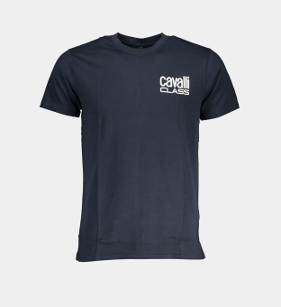 Cavalli Class T-shirt Mens Blue